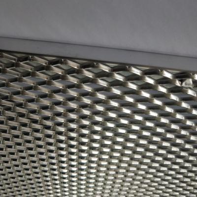 China Plain Weave Diamond Hole Decorative Aluminum Expanded Metal Mesh Net Factory Supplier With Good Price for sale