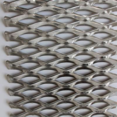 China Decorative Aluminum Expanded Plain Weave Metal Mesh Net Plant For Ceiling for sale