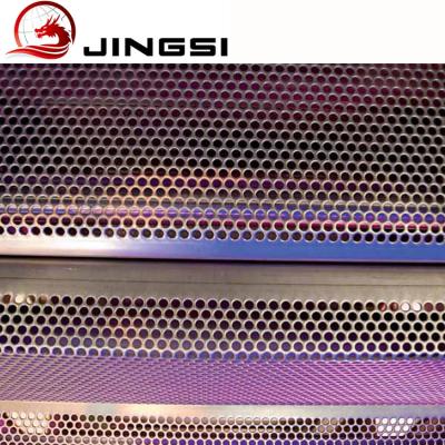 China Fashional Durable Decorative Perforated Metal Mesh For Stairway for sale