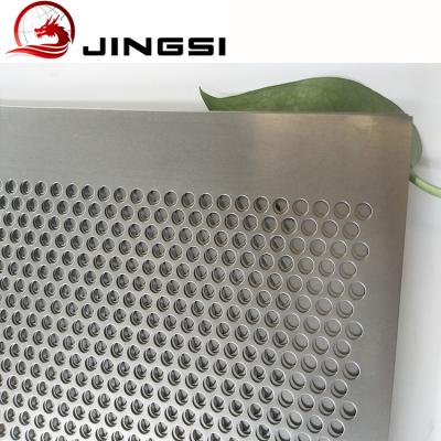 China Protective Mesh Round Hole Screens Perforated Metal Sheet Wire Mesh Punching Plate for sale