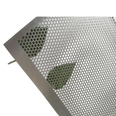 China Stainless Steel Metal Ceiling Mesh Perforated Hole Punch Metal Perforated Screen Sheet Protective High Security Performance for sale