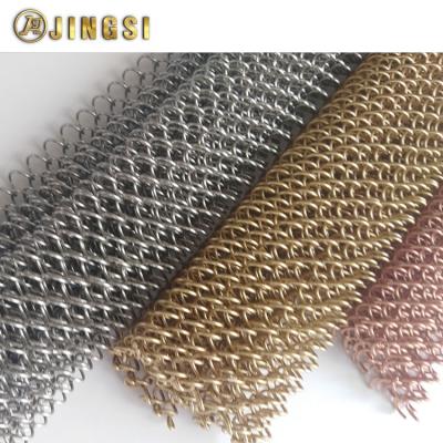 China Longevity Spray Painting Metal Wire Mesh Shower Curtain for sale