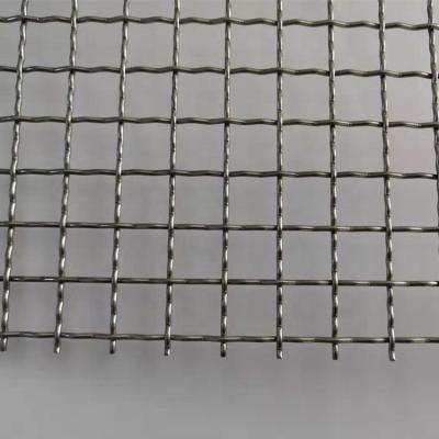 China 1.6x10mm Corrugated Wear-Resisting Stainless Steel Mesh Grid For Screening for sale