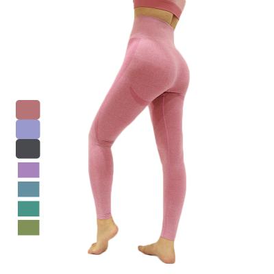 China New Yoga Tummy Gaiters Energy Control Antibacterial Seamless Workout Running Yoga Activewear Pants Gymwear for sale