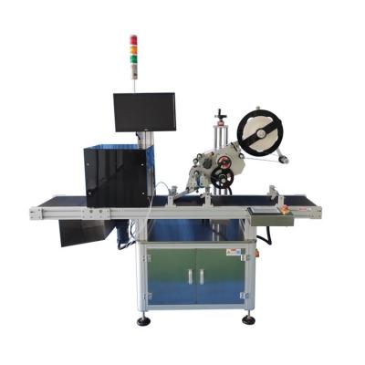 China Wholesale cheap high speed full automatic plane labeling machine food top outdoor labeler for medical for sale