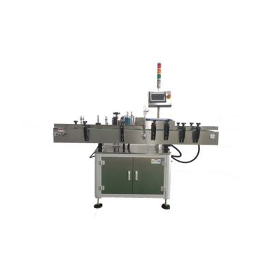 China Food Factory Supply Automatic Label Applicator Round Bottle Automatic Outdoor Labeling Machine for sale