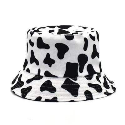 China Best Selling Image CLIMATE Cow Pattern Printing Male Korean Summer Fisherman Hat Female New Style Outdoor Sunbonnet for sale