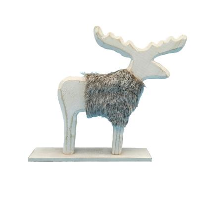 China Simple Cheap Reindeer Shape Lowes Outdoor Christmas Decorations for sale