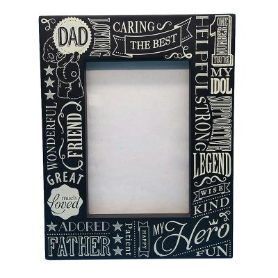 China Simple Black Decorative Wooden Picture Frame Photo Frame for sale