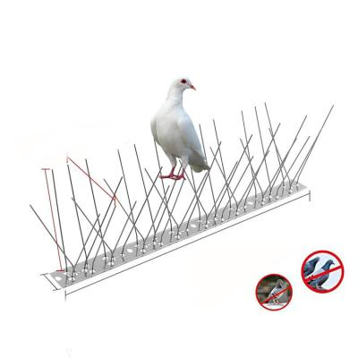 China Durable High Quality Stainless Steel Bird Pigeon Stainless Steel Bird Deterrent Anti Spikes for sale