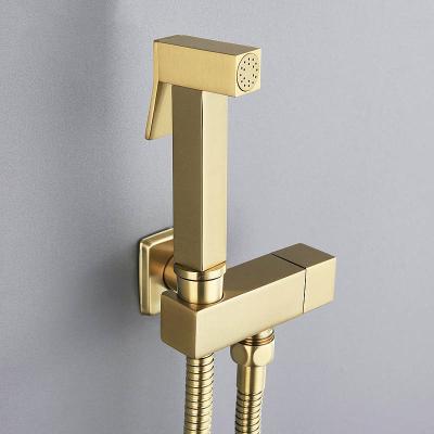 China With Handheld Bidget Brass Stainless Steel Shattaf Excellent Quality Needlepoint Collection ABS Shattaf Cheap Toilet Sprayer for sale