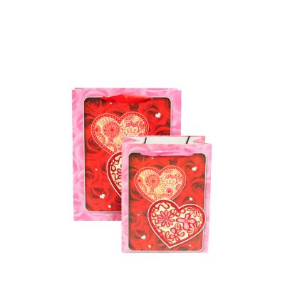 China Cute Personalized Paper Wedding Gift Box Gift Bags Mini Recyclable Luxury Bags and Valentines Gift Bags for sale