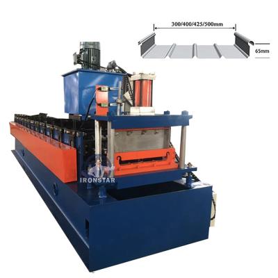 China Thickness 0.3-0.6mm Standing Seam Roofing Machine Standing Seam Roll Former 4KW for sale