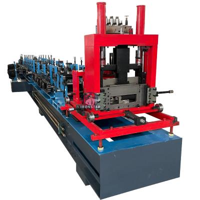 China rolo do Purlin da CZ da chapa de aço de 1mm-3mm que forma o Purlin da máquina C que faz a máquina 22KW à venda