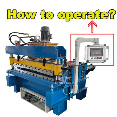 China PLC Metaal van het Controle het automatische die Blad aan Lengtemachine 3 wordt gesneden Jaar Garantie Te koop