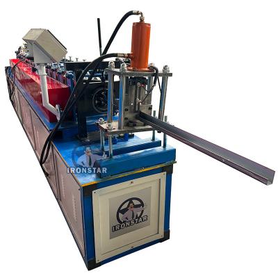 Κίνα J channel bracket roll forming machine for building in Korea Green house bracket machine Green house channel machine προς πώληση