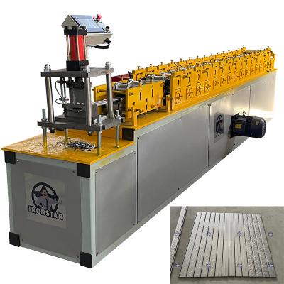 China 68 mm rolluik deur rollen vormmachine voor Colombia rollluik strip maken machine Te koop