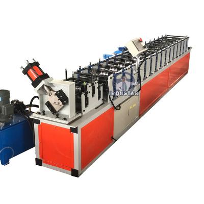 China M shape channel roll forming machine in Korea M type roll forming machine Te koop