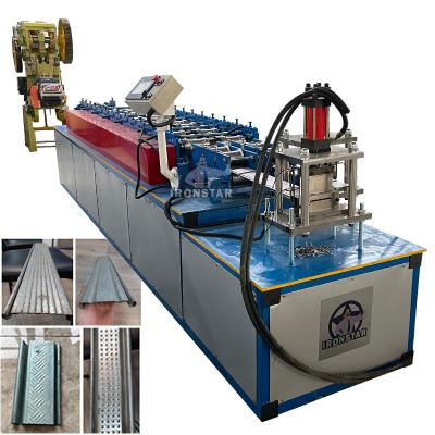 China 2 in 1 shutter door forming line for Ecuador Punching hole shutter door forming line | rolling shutter machine | shutter slat machine 2 in 1 rolling shutter machine for sale