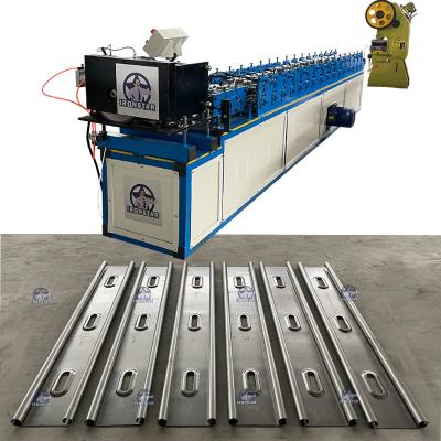 China Punching hole shutter door forming line for Saudi Arabia for sale