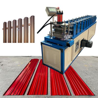 China 174mm Metal fence post roll forming machine in Miami Fence roll forming machine | Fence panel machine | Fence machine for sale