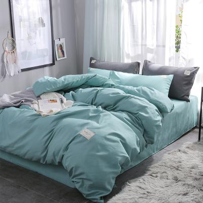 China Keep Warm Simple Style Four Piece Designers Quilting Sheets Bedding Set Luxury for sale