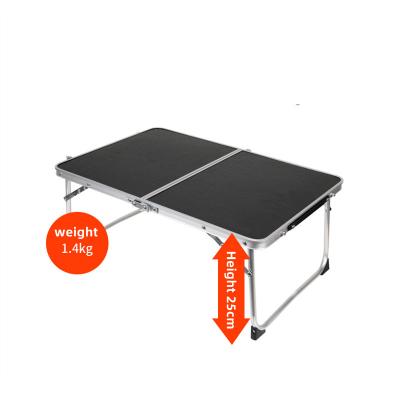 China Modern Foldable Outdoor Camping BBQ Mini Folding Table Portable Laptop Desk Suitcase Folding Table for sale