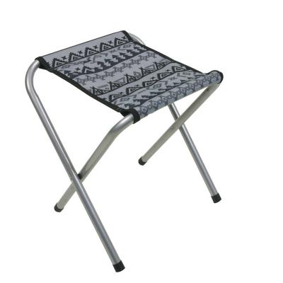 China Fishing Stool Wholesale Ourable Camping Stools Lightweight Folding Metal Beach Chair Portable Folding Stool for sale