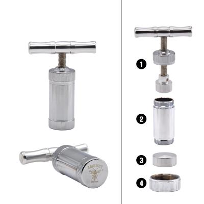 China Tobacco Pollen Press Grinding Tool, Hard Metal Stainless Steel T-Handle Pollen Press for sale