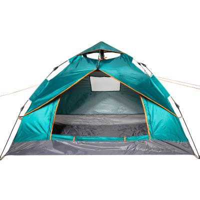 China UV-resistant outdoor waterproof hiking military beach folding automatic pop-up camping tent for sale