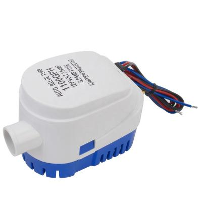 China See Description Bilge Pump 1100GPH 12V Automatic Exhaust Water Pump Automatic Submersible Electric Boat Water Pumps Seaplane Motor Houseboat Boat for sale