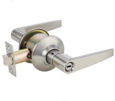 China Home/Hotel/Office/School Interior Cylindrical Door Bathroom Lever Lock Hot Product for sale