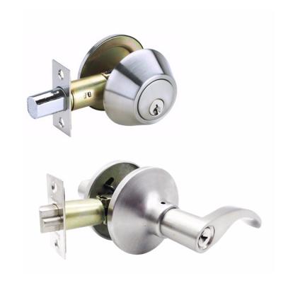 China Locked Home/Room/Office/Hotel American Alike Delight Tubular Combo Set Door Lever Lock Combination Lock Patio for sale