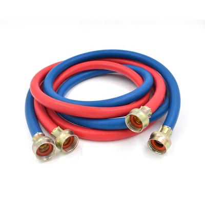 China Red Blue Rubber Washing Machine Cable Washing Machine Inlet Hose for sale