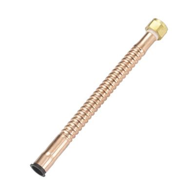 China Water Heater Connect Flexible Copper Pipe 3/4inch SWT Water Heater Connector for sale