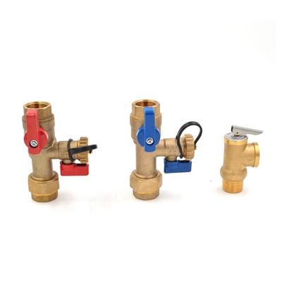 China General Brass Tankless Water Heater Service Valve Kit Lead Free for sale