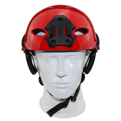 China Welding combination helmet light track off-road helmet river carrying helmet strong outdoor ultra light adult head gear for sale