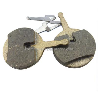 China Cruisers Metal Bike Semi Disc Rosin Brake Pad Bicycle Brake Plate Mountain Bike Brake Disc for sale