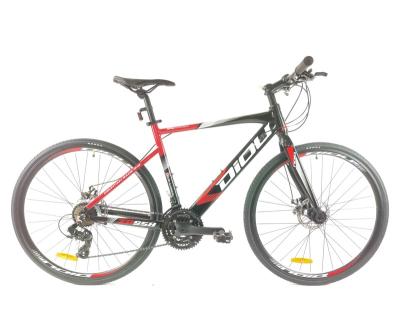 China Racing 700C X32C hybrid bike 21 speed lightweight sykkel for road alloy road bicycle for sale