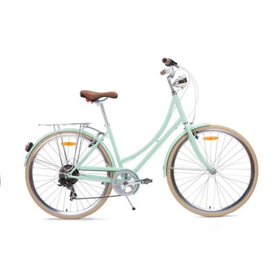 China 2021 casual/cool hot sale city bike in europe/CE single speed city bike for sale/wholesale bicycle 24 inch city bikes for man and women for sale