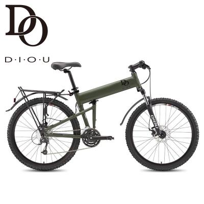 China Full Suspension Aluminum Alloy Steel Folding Bike 21 26 Inch 24 27 Speed ​​Mountain Bike Bicycles for sale