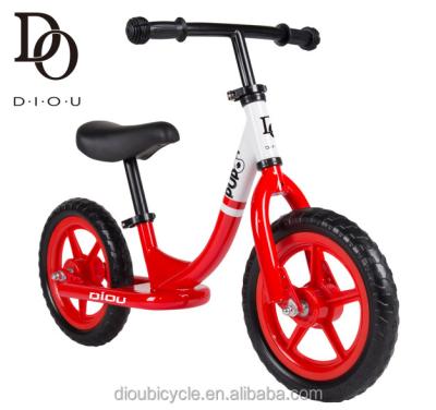 China Balance Bike Hot Sale 12 Inch Steel No Pedal Design Amazon Kids Balance Bike for sale