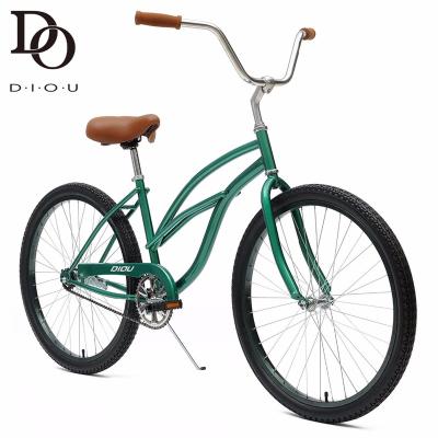 China Factory Simple Design High Quality 26 Inch Speed ​​City Bicycle Beach Cruiser Street Cruiser Lady Bike for sale