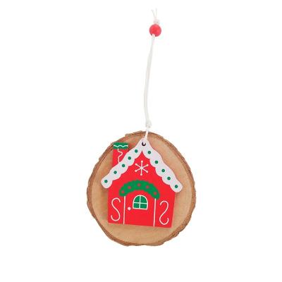 China Luxury Cheap Wooden Circle Tree Pendent Price Decoration for sale