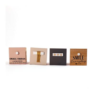 China Unique Custom High Quality Wooden Four-color Small Storage Capacity Gift Box Ornaments INS for sale