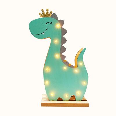 China Cute Cartoon Luxury Decor Dinosaur Night Stand LED Kids Night Light for sale