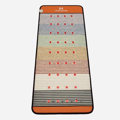 China Body Newest Biophoton Therapy Healthy Wave PEMF Magnetic Infrared Healing Crystals Acupressure Biohack Chakra Light Therapy Bed Mat for sale