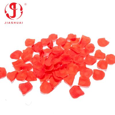 China Handmade Launch of Table Confetti Wedding Decoration Red Rose Petals Cloth Rose Petals Opp Bag Christmas Decoration Supplies Packing NC; ZHE T/T for sale