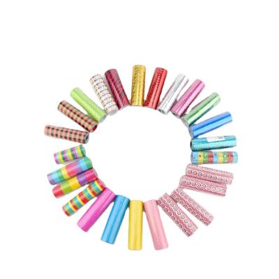 China Eco-friendly Serpentine Streamers Colorful Paper Twine Paper Snaps Wedding Party Favors for sale