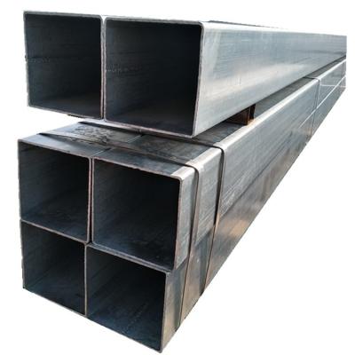 China Making pipes price of 50mm 300mm diameter thin wall galvanized 150x150 square tubular steel pipe galvanized for sale